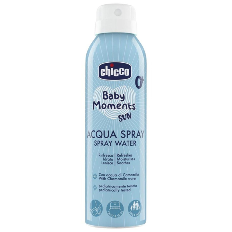 Chicco Baby Moments Acqua Spray osvěžující sprej pro děti 0m+ 150 ml