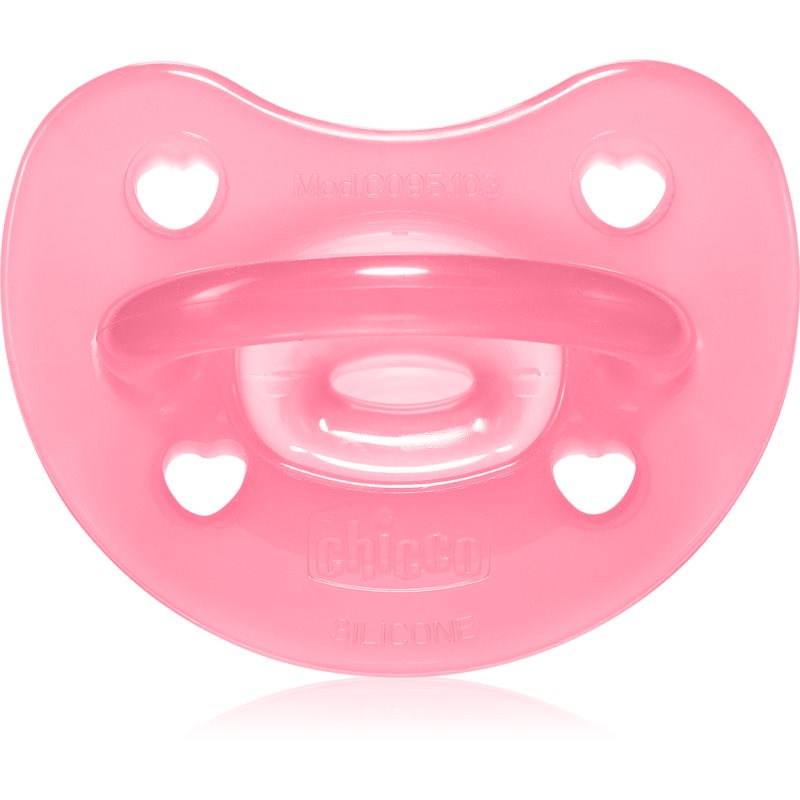 Chicco Physio Soft Physioforma dudlík 16-36m Pink 1 ks