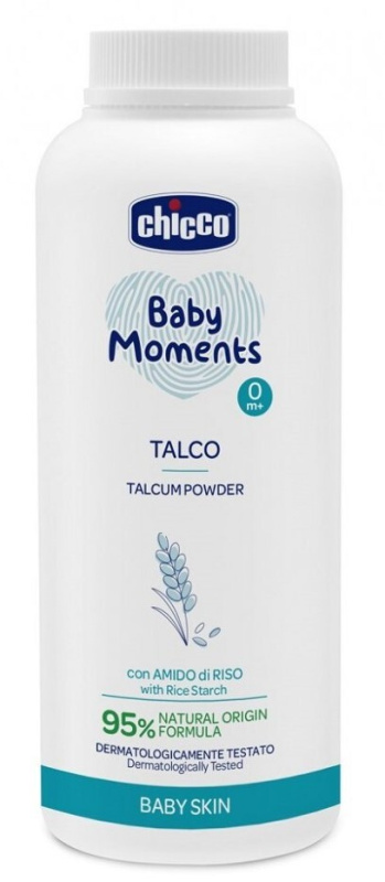 Chicco Baby Moments dětský pudr 150 g