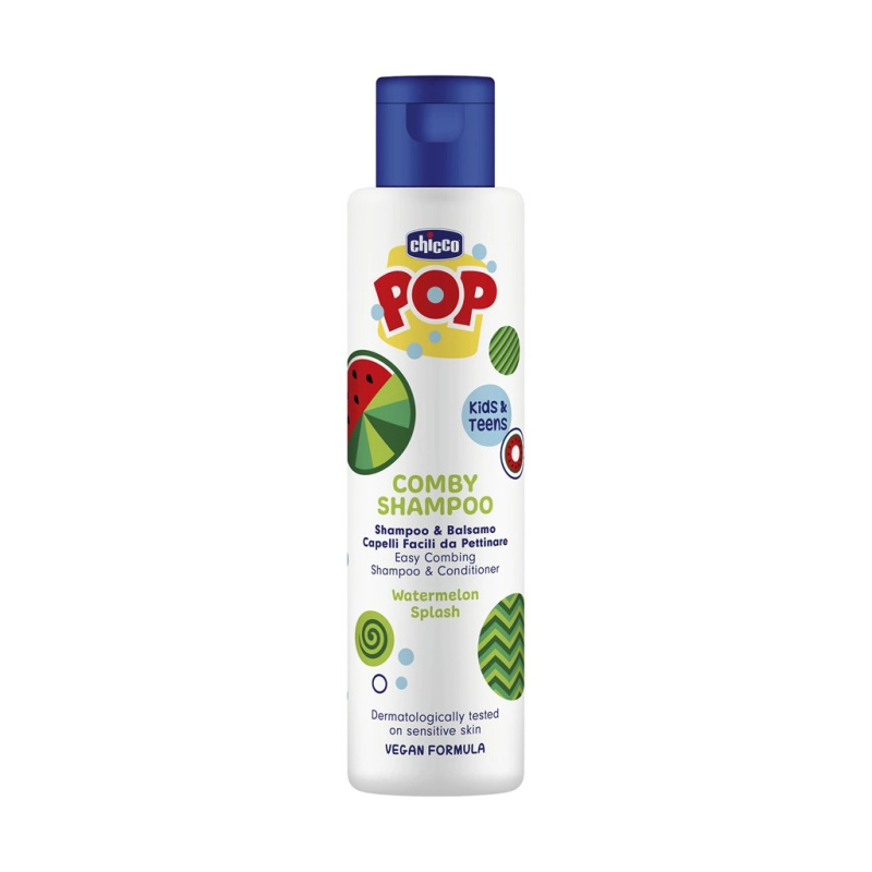 Chicco Pop Comby Shampoo & Conditioner šampon a kondicionér Watermelon 250 ml