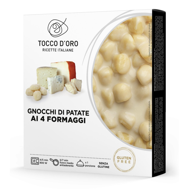 Tocco d'Oro Gnocchi se čtyřmi druhy sýra