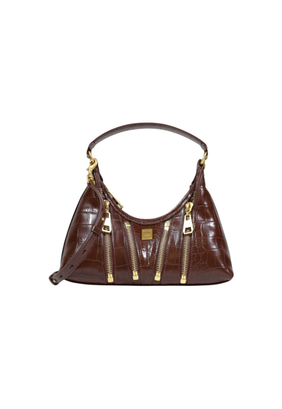 Hnědá kabelka Replay Borsa Donna