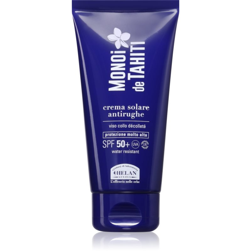 Helan MONOÏ de TAHITI Sun Cream SPF50+ ochranný krém na tělo a obličej SPF 50+ 75 ml
