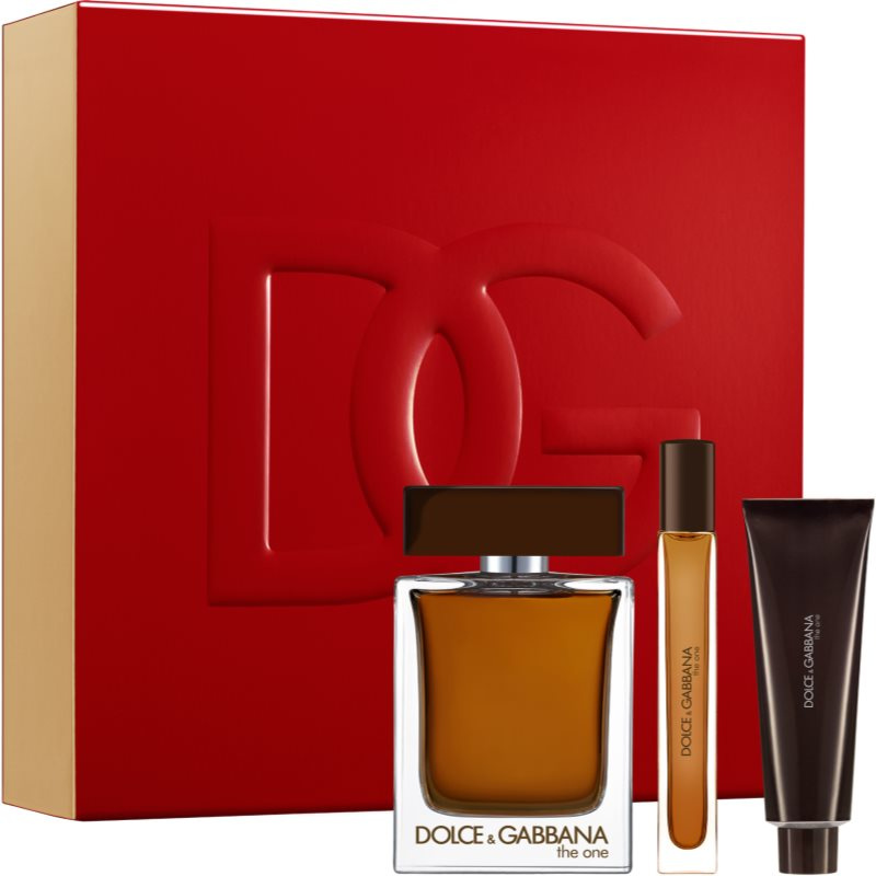 Dolce&Gabbana The One For Men Eau De Parfum Trio Gift Set dárková sada pro muže