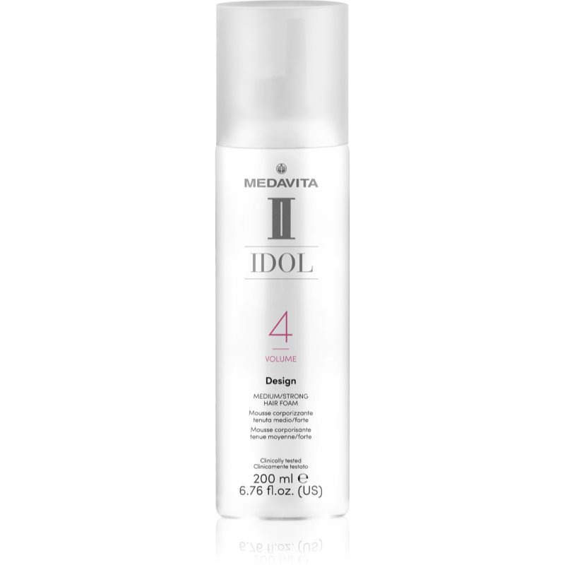 Medavita IDOL Volume stylingová pěna na vlasy Medium-Strong 200 ml