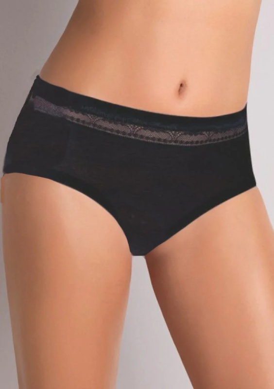 Dámské kalhotky COTONELLA GD168 2Pack Barva: Černá, Velikost: XL