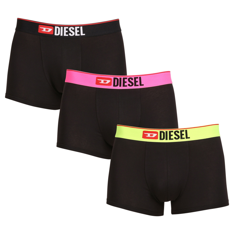 3PACK pánské boxerky Diesel černé (00ST3V-0AMAI-E6821) M, trenky / trenýrky