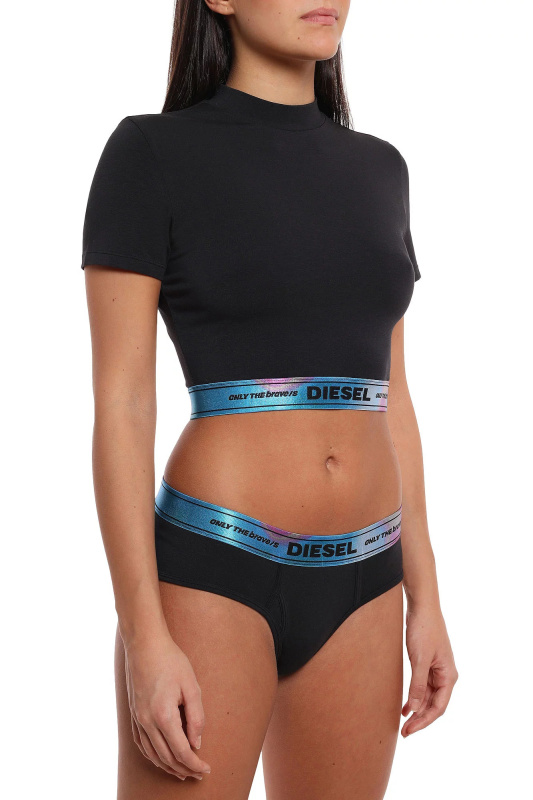 Dámský sportovní top 00SHHL-0WAXQ-E5186 černá - Diesel černá L