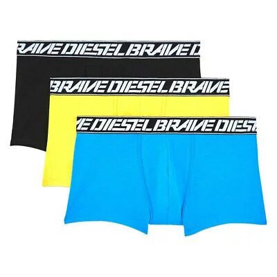 Boxerky 3 ks 00ST3V- 0IAZF E5174 vícebarevná - Diesel vícebarevné XXL