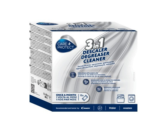 Care+Protect CPP1250DW 3v1 čistič praček a myček 12x50 g