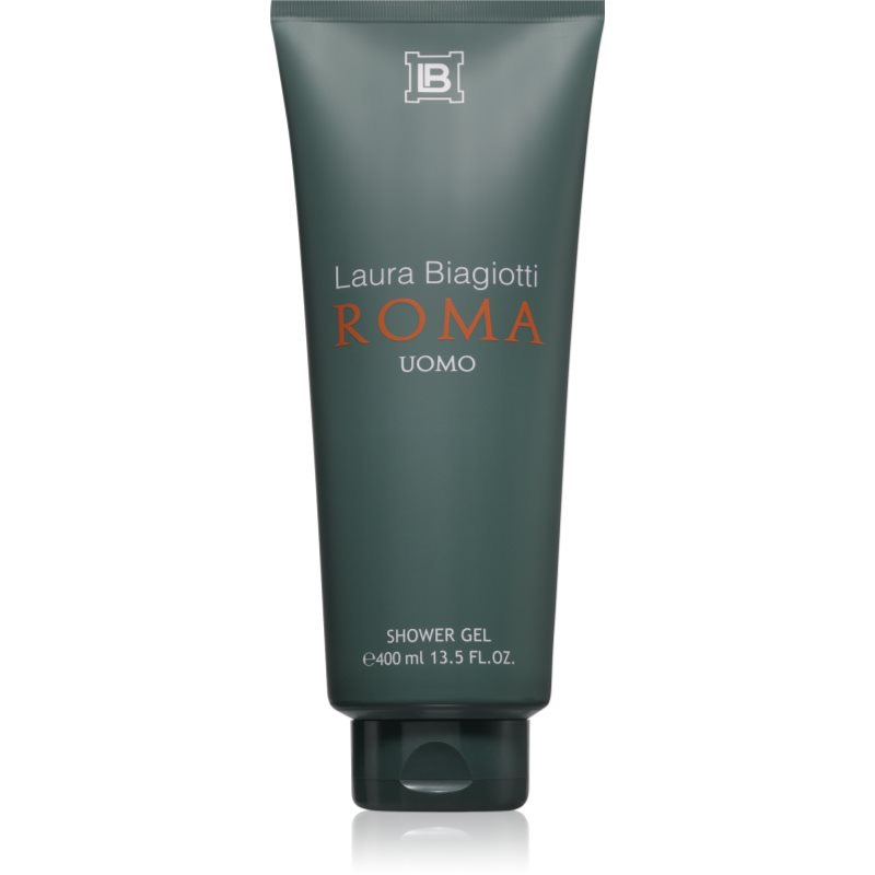 Laura Biagiotti Roma Uomo parfémovaný sprchový gel pro muže 400 ml