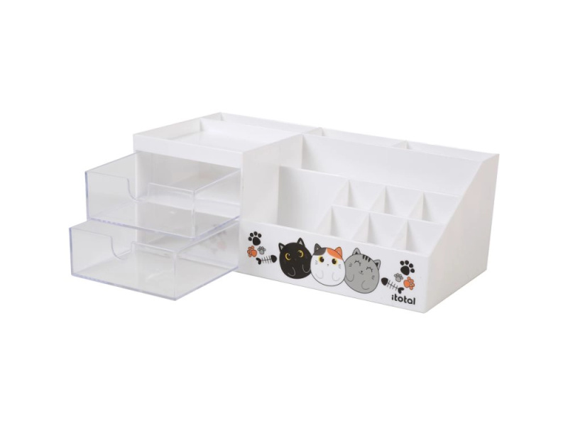 Organizér na stůl s kočičkou
