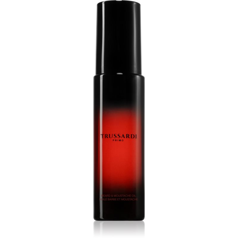 Trussardi Primo Beard & Moustache Oil vyživující olej na vousy a knír pro muže 50 ml