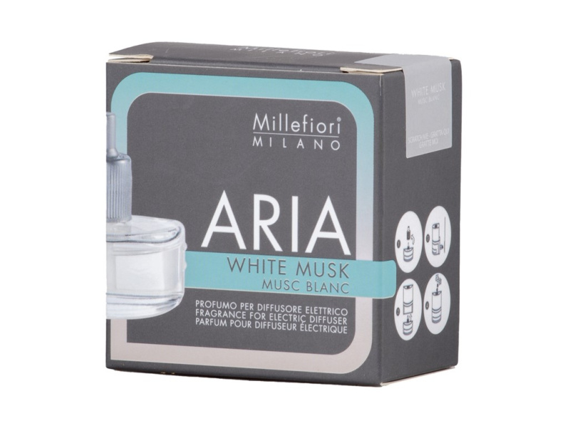 Millefiori Aria White Musk náplň do elektrického difuzéru 20 ml