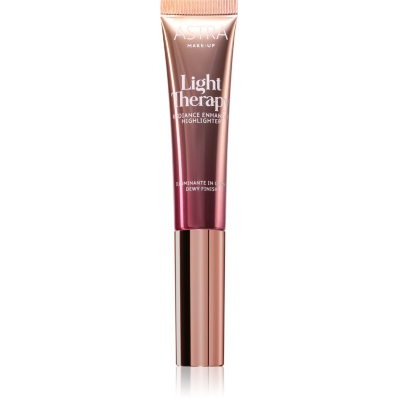 Astra Make-up Light Therapy tekutá tvářenka odstín 0004 serotonin peach 15 ml