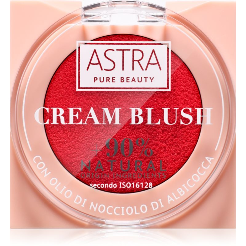 Astra Make-up Pure Beauty Cream Blush krémová tvářenka odstín 04 Coccinelle 2.8 g
