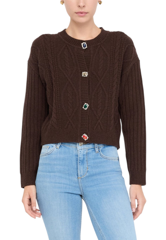 Liu Jo hnědý cardigan