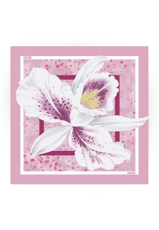 Liu Jo dámský šátek s květinovým vzorem