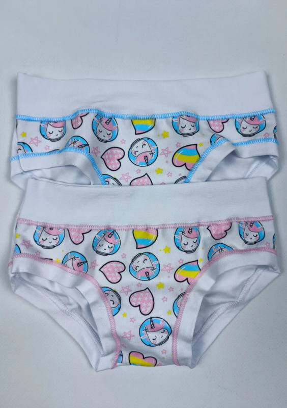 Dívčí kalhotky RISVEGLIA B/1152 Barva: Vícebarevná, Velikost: 9