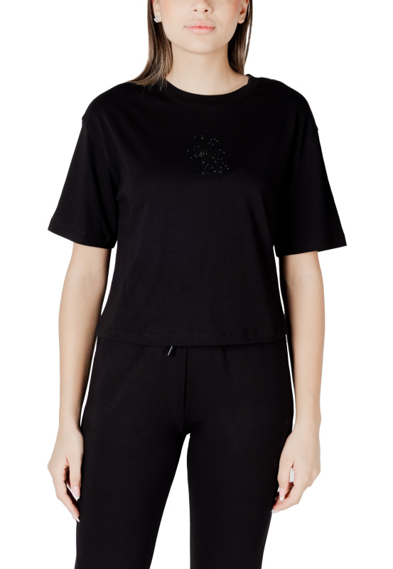 Armani Exchange černé tričko