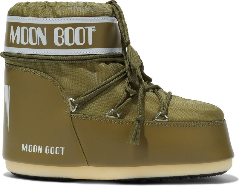 Dámské zimní boty MOON BOOT mb icon low nylon, M006 khaki Velikost: 36/38