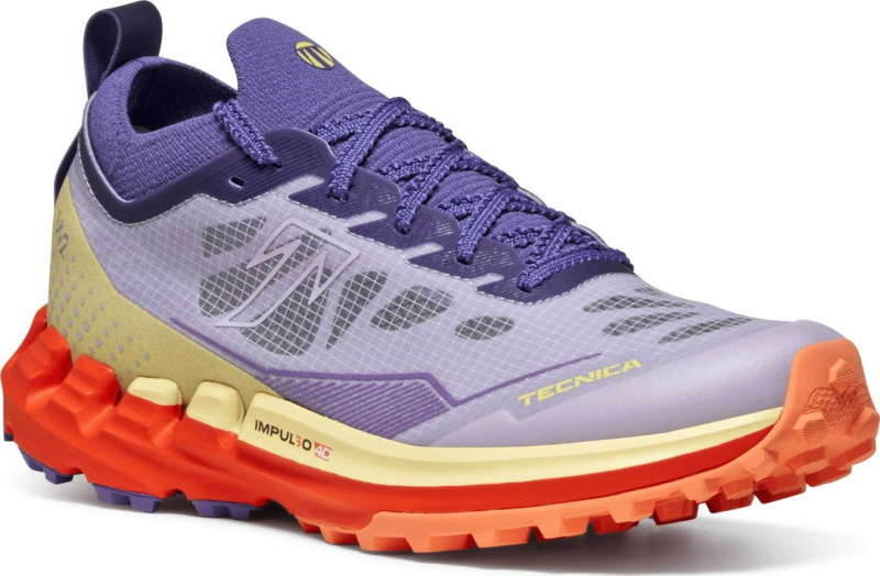 Dámské běžecké boty TECNICA Pyrox Speed Ws, light violet/yellow Velikost: 39,5