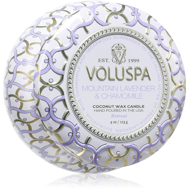 VOLUSPA Maison Blanc Mountain Lavender & Chamomile vonná svíčka 113 g