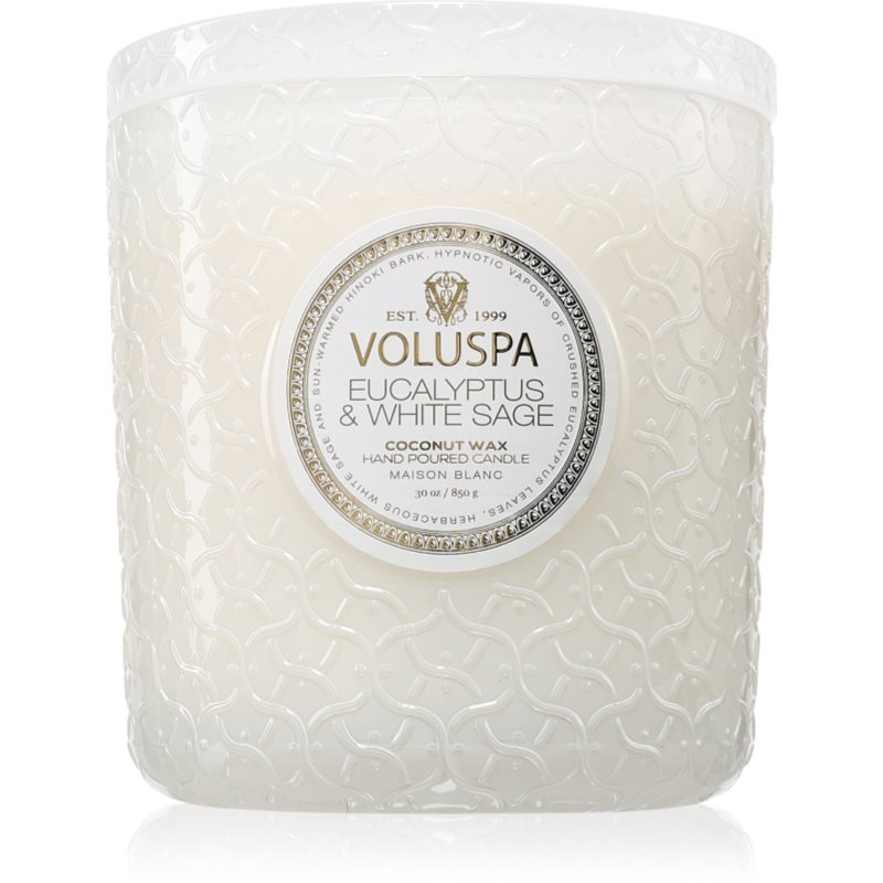 VOLUSPA Maison Blanc Eucalyptus & White Sage vonná svíčka 850 g