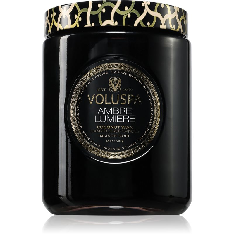 VOLUSPA Maison Noir Ambre Lumiere vonná svíčka 510 g