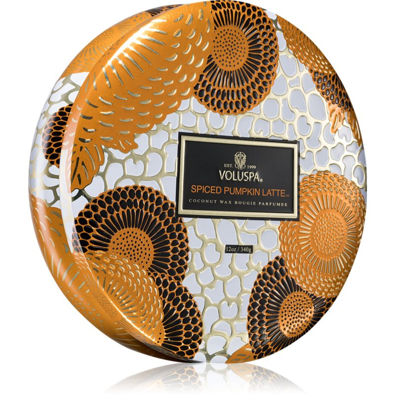 VOLUSPA Japonica Holiday Spiced Pumpkin Latte vonná svíčka v plechovce 340 g