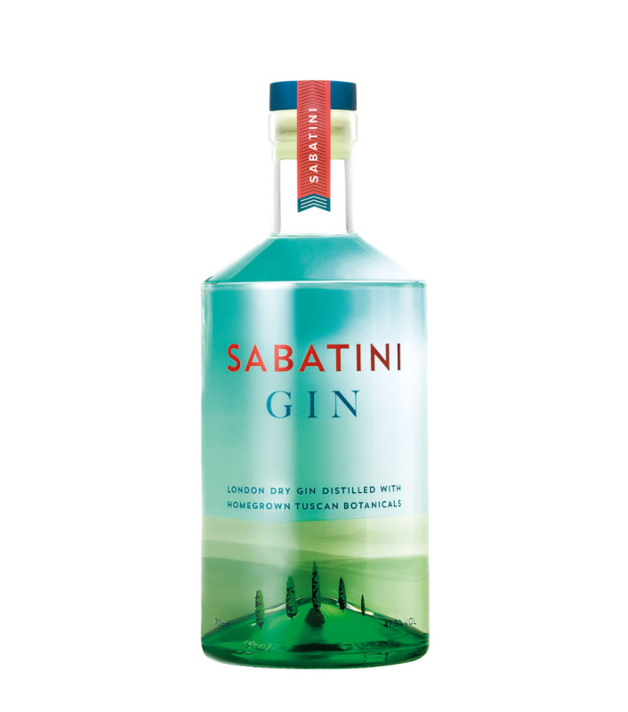 Sabatini London Dry Gin 41% 0,7l (holá lahev)