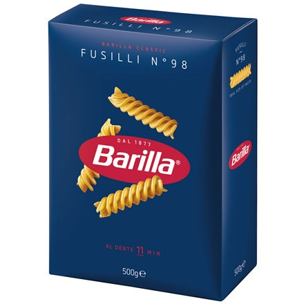 Barilla pasta Fusilli