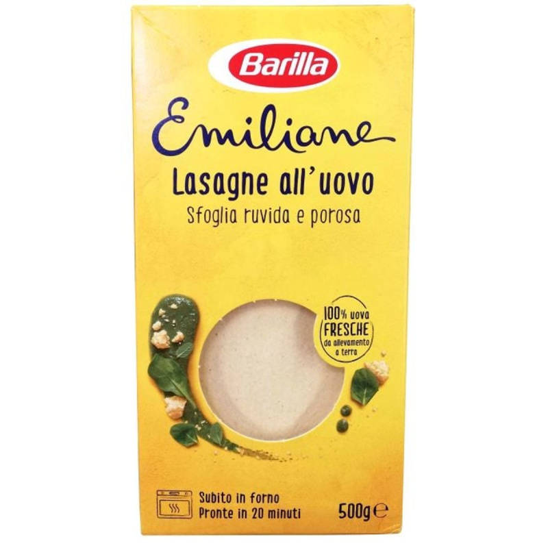 Barilla Lasagne 100 % Grano Italiano vaječné těstoviny