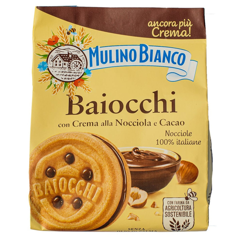 Mulino Bianco Baiocchi Lískooříško-kakaové sušenky