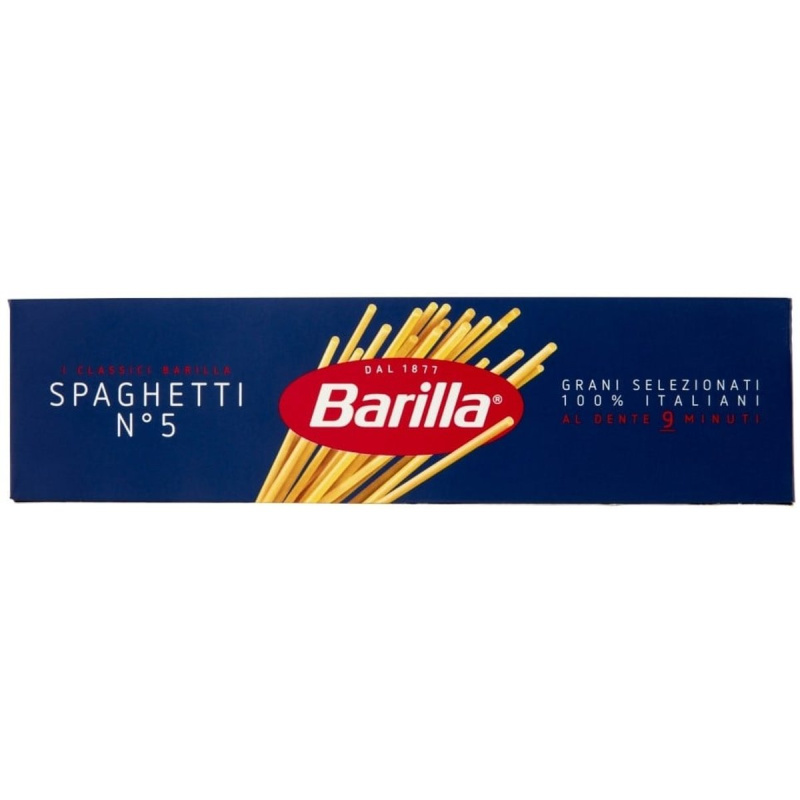 Barilla pasta Spaghetti Grani Selezionati 100% Italiani