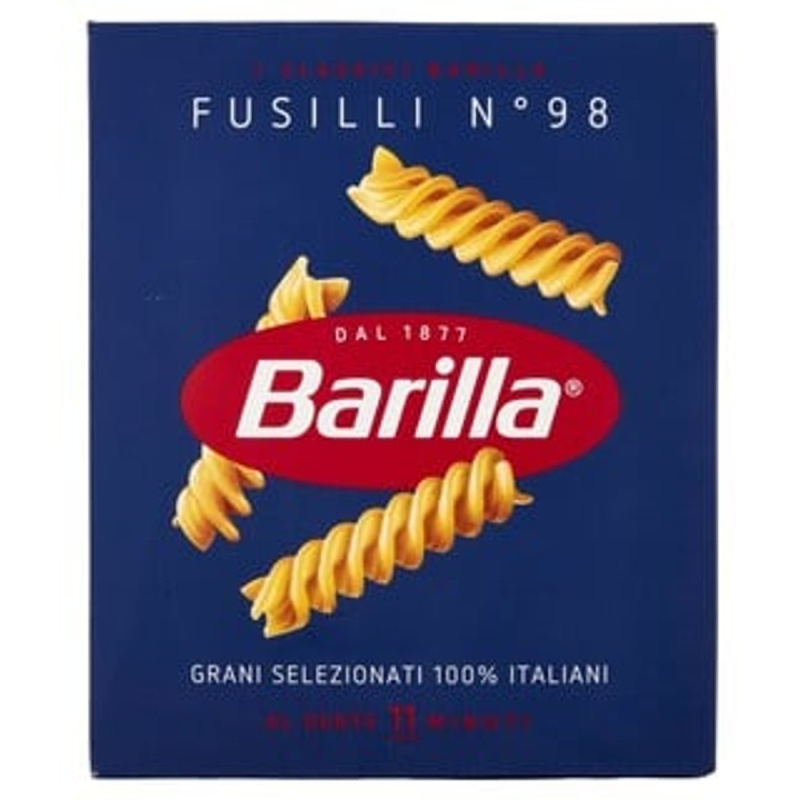 Barilla pasta Fusilli Grani Selezionati 100% Italiani