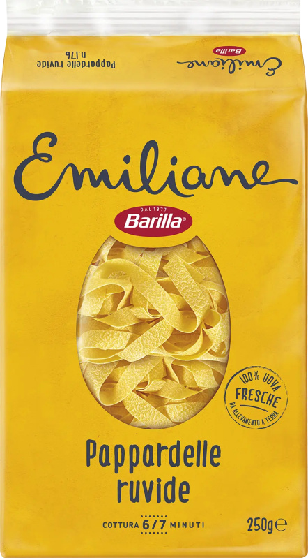 Barilla Emiliane Pappardelle vaječné (all'uovo) 250g