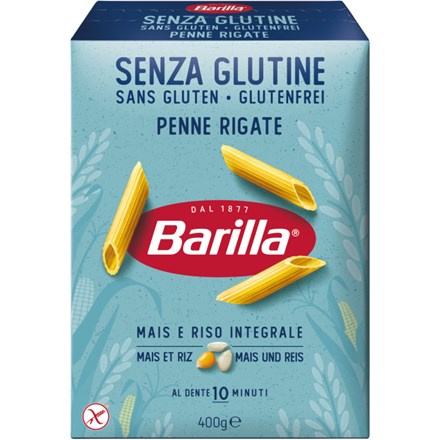 Barilla Penne Rigate - bezlepkové 400g