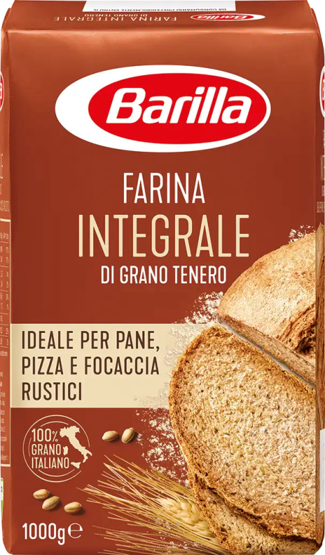 Barilla mouka celozrnná (farina integrale) 1kg