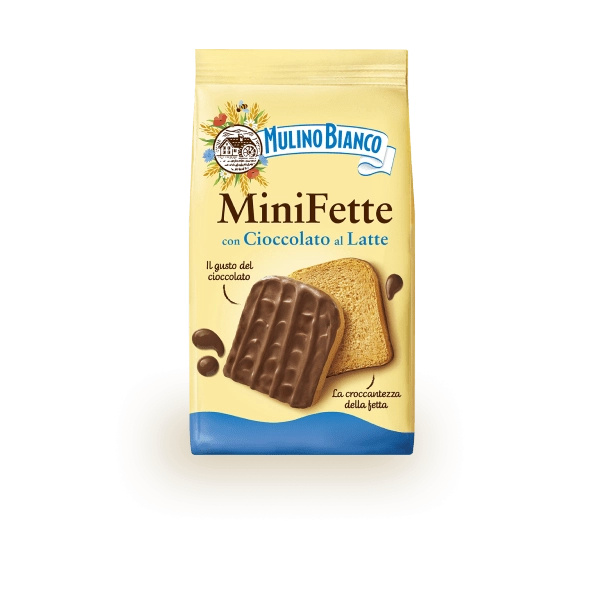 Mulino Bianco Mini Fette Biscottate Cioccolata al Latte 110g