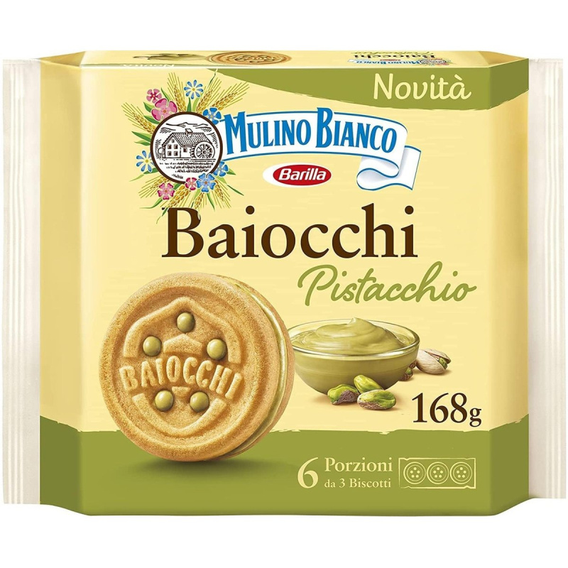 Mulino Bianco Baiocchi Pistacchio 6×3 ks