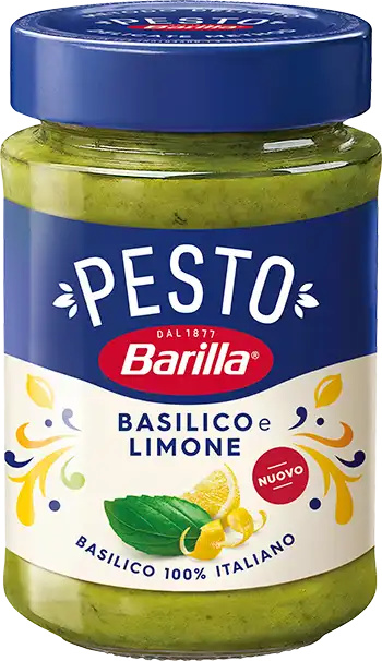 Barilla Pesto bazalkové s citronem (Basilico e Limone) 190g