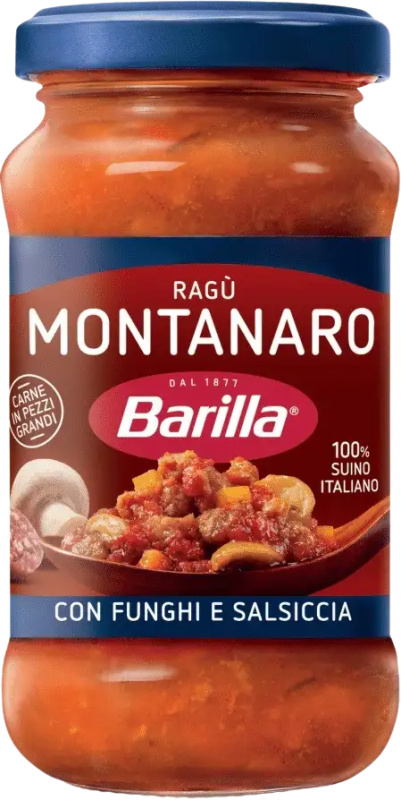 Barilla Omáčka Ragú Montanaro 300g