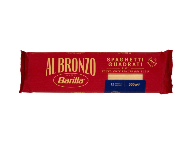 Barilla Spaghetti Quadrati Al Bronzo (No.337) 500g