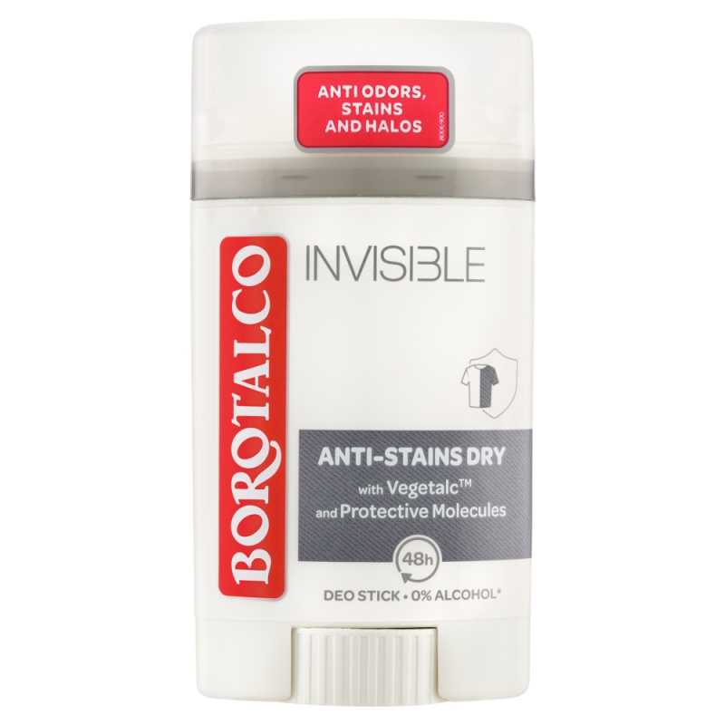 Borotalco Invisible tuhý deodorant 40 ml