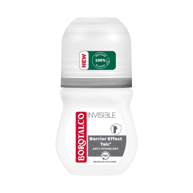 Borotalco Invisible deodorant roll-on 50 ml