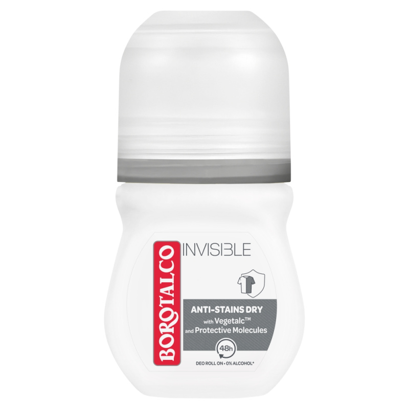 Borotalco Invisible deodorant roll-on 50 ml