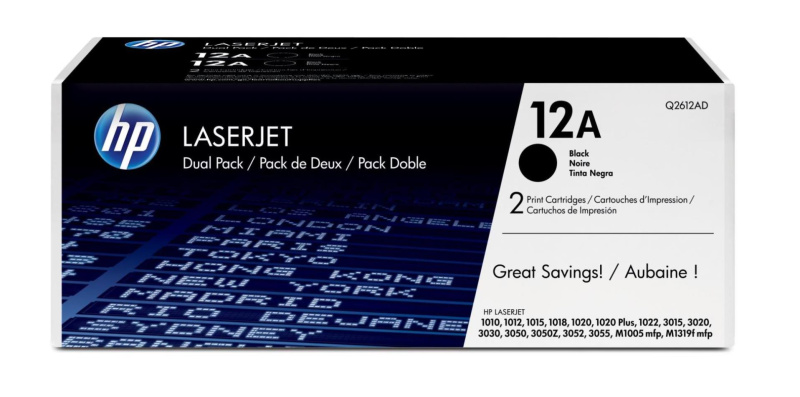 Toner HP Q2612A/12A - černý