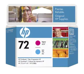 HP Tisková hlava C9383A/72 - azurová, purpurová