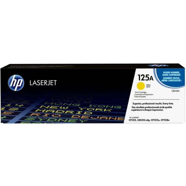 Toner HP CB542A/125A - žlutý
